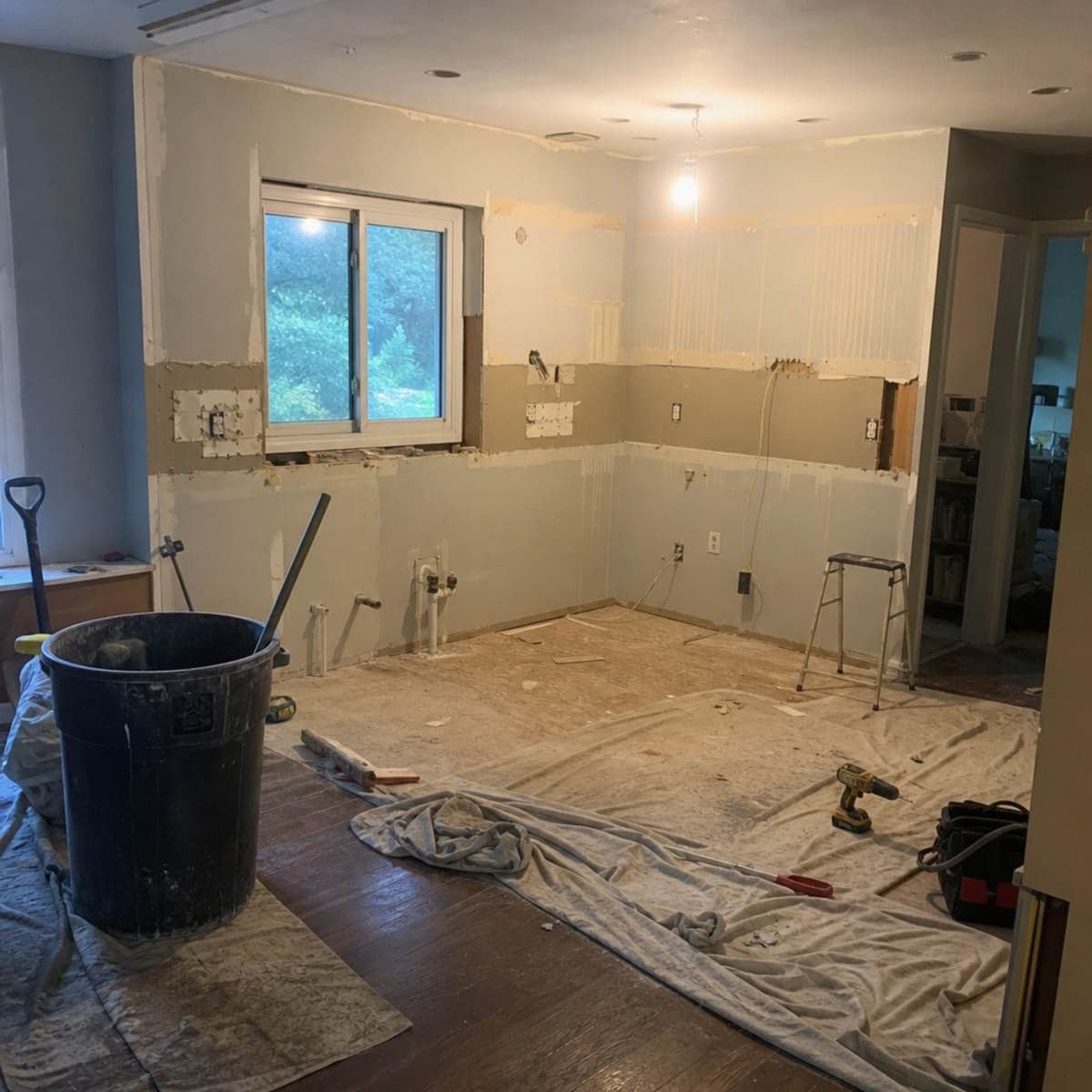 Full kitchen remodel — before